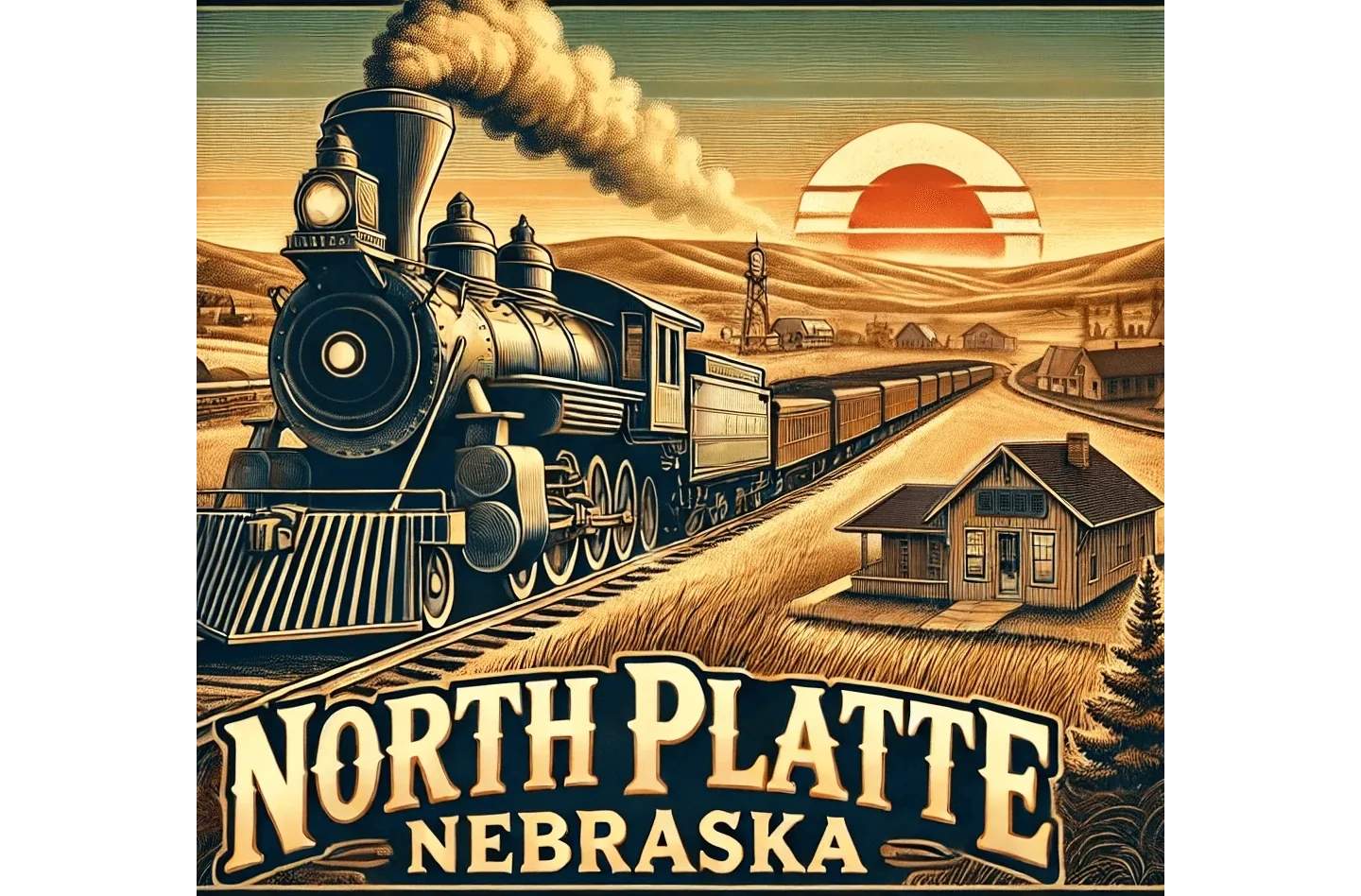 North Platte's railroad landscape